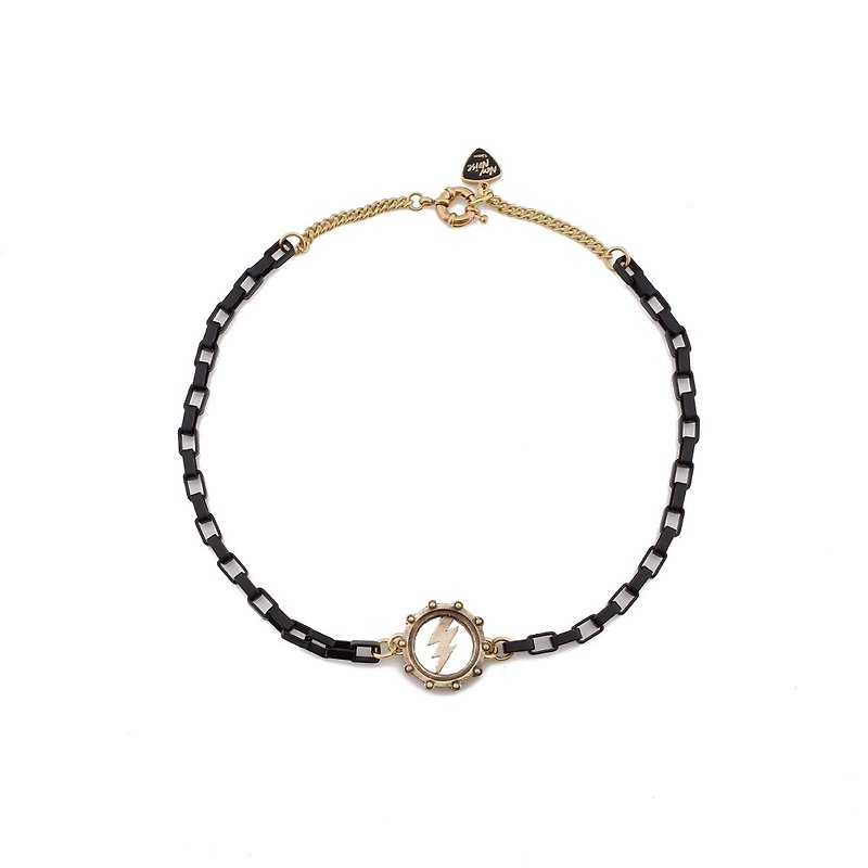 Drum blend series collar - Necklaces - Other Metals Gold