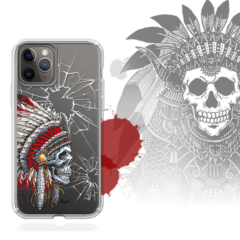 IPhone 11 full range of light and thin military-standard anti-drop colored diamond mobile phone case-Chief - Phone Cases - Other Materials Multicolor