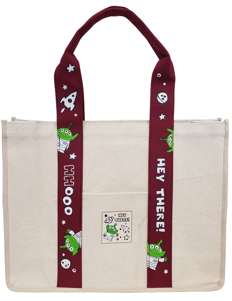 Disney Aliens Jute Bag - Handbags & Totes - Cotton & Hemp Multicolor