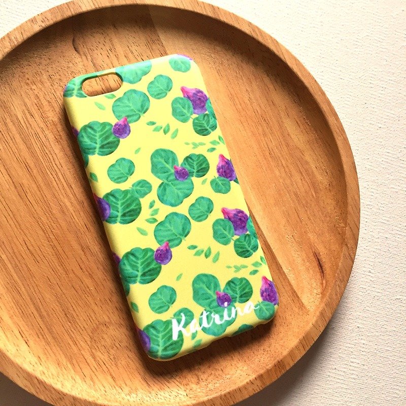 Figs Phone Case - เคส/ซองมือถือ - พลาสติก สีเหลือง