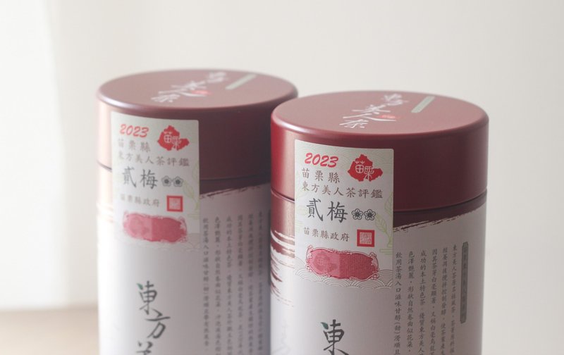 【有好食茶】112年度苗栗縣東方美人茶 貳梅獎 夏季 150g 得獎茶 - 茶葉/茶包/水果茶 - 新鮮食材 紅色