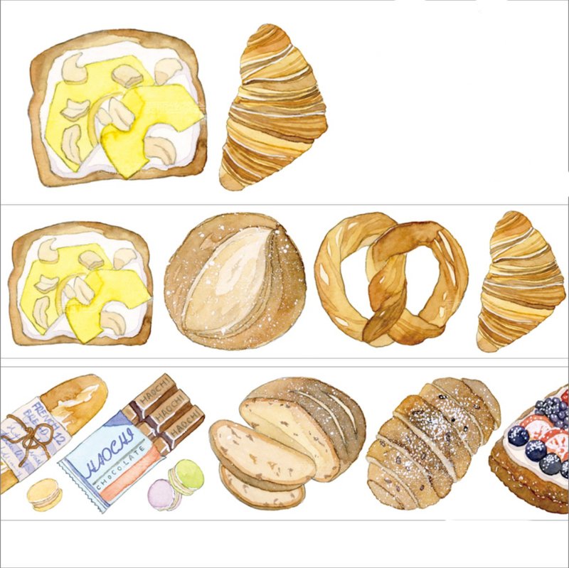 Butter Bread and Paper Tape - มาสกิ้งเทป - กระดาษ หลากหลายสี