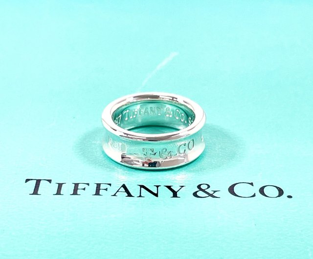 Tiffany & Co.★ティファニーシルバーリング1837 7号 Tiffany & Co.☆ティファニーシルバーリング1837 7号