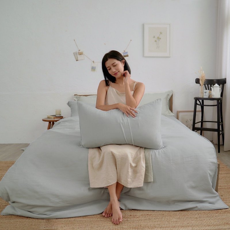 Soft Lyocell Fiber Bed Sheet Set Thin Quilt Cover Quilt/Taiwan Made Bed Sheet/YC17 - Bedding - Silk Multicolor