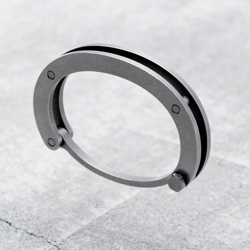ANONYMOUS BRACELET 316鋼製手環_鋼色 - 手鍊/手環 - 不鏽鋼 銀色