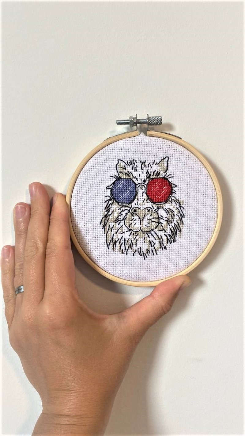 capybara cross-stitch pattern ; pdf pattern - 手工藝教學/工具書 - 其他材質 