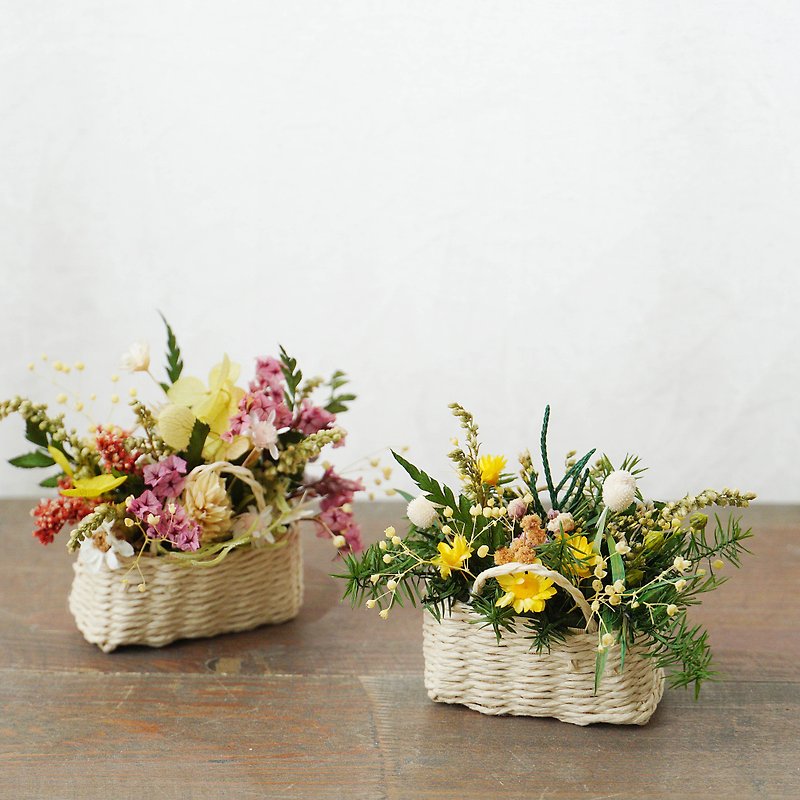 【1+1 Small Things Series】British Country Style Small Things Set - Dried Flowers & Bouquets - Plants & Flowers 