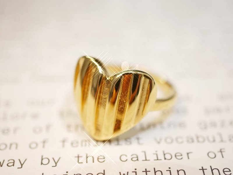 Gold Ring-6D Love Ring-Female Ring - General Rings - 24K Gold Gold
