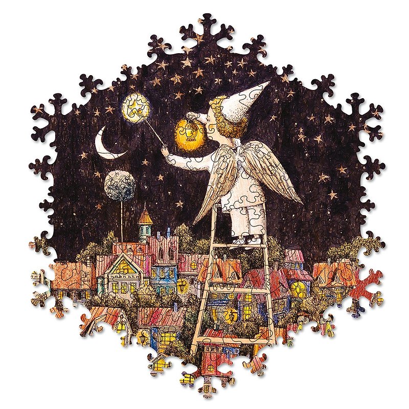DAVICI Wooden Jigsaw Puzzles - If the stars are lit - 桌遊/牌卡 - 木頭 