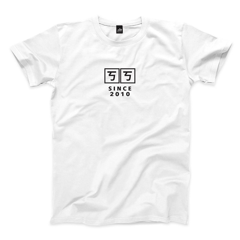 ケケホワイト-ニュートラルTシャツ - Tシャツ メンズ - コットン・麻 ホワイト