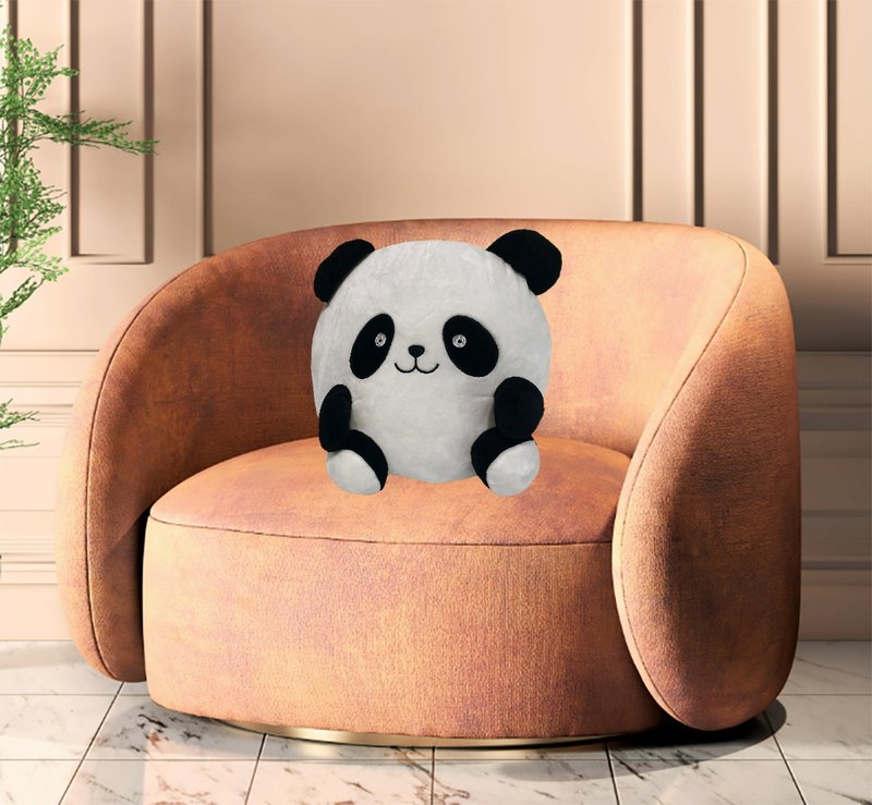 BDM Panda Pillow 25cm - Pillows & Cushions - Polyester 