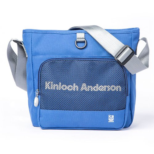 Kinloch Anderson 金・安德森 【金安德森】Unbox 造型斜側包-藍色