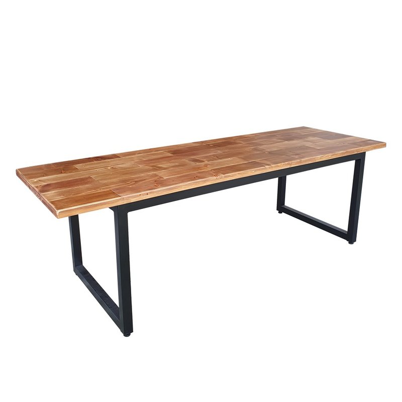訂製品 LOFT工業風 做舊 拼接 棧板餐桌 CU095 - 其他家具 - 木頭 咖啡色
