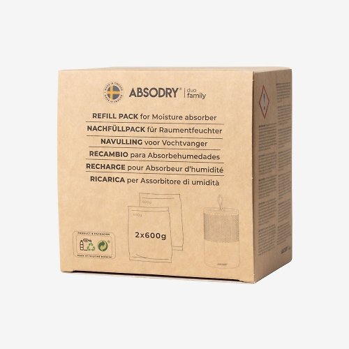 everbrand sweden 【預購】瑞典 Absodry 除濕劑補充包 單盒