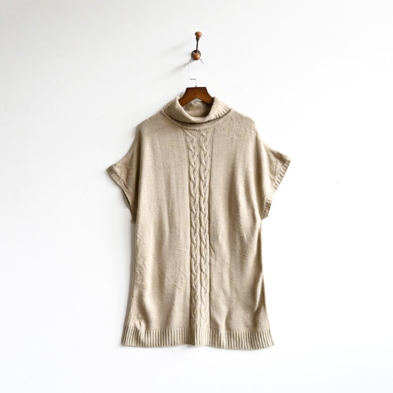 【蛋植物古著】春曦日光針織古著背心上衣 - 背心/無袖上衣 - 其他人造纖維 