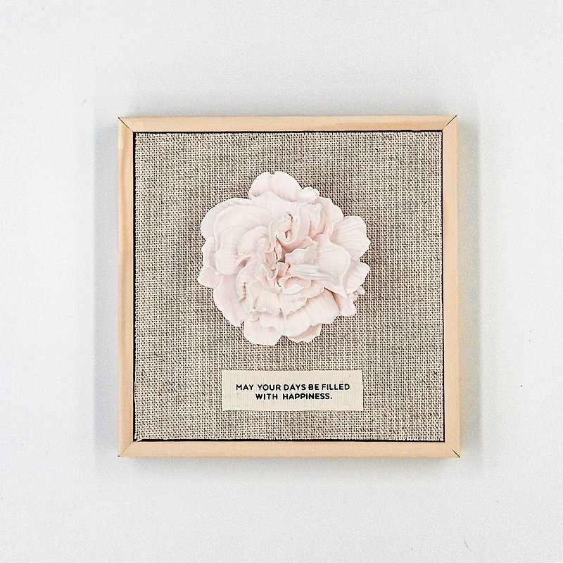 2024 Mother's Day latest flower diffuser painting [Carnation - Daytime Dew] gift box - น้ำหอม - วัสดุอื่นๆ ขาว