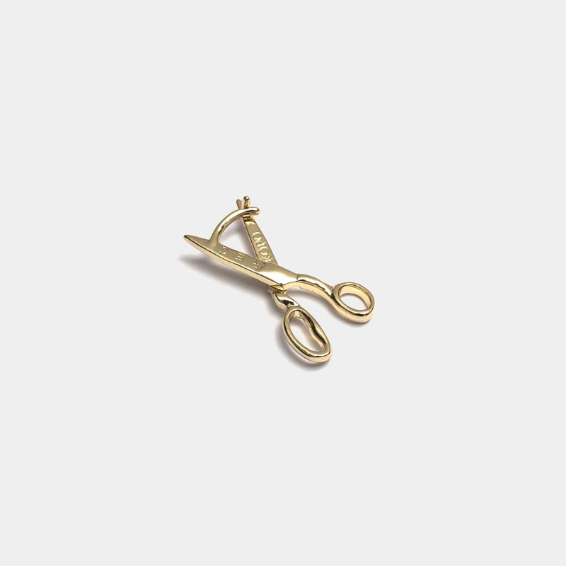 Recovery KOPO METAL joint pre-order tailoring scissors earrings - ต่างหู - ทองแดงทองเหลือง 