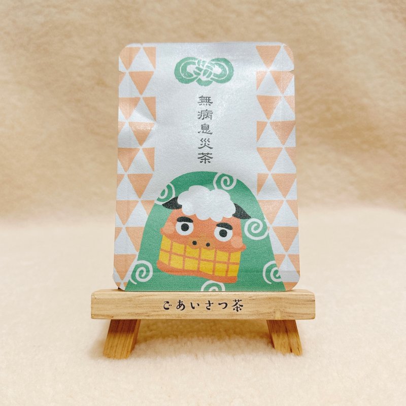 問候茶包_無病息災茶-京都玉露円緣茶1包入 - 茶葉/茶包/水果茶 - 紙 多色