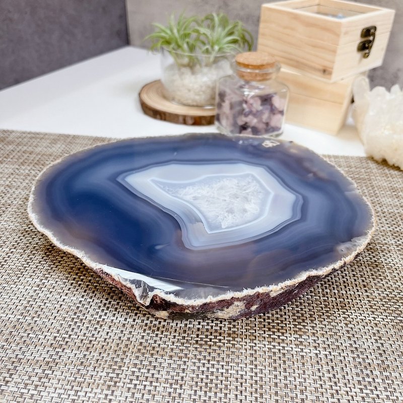 Thick agate plate agate plate - Items for Display - Semi-Precious Stones 