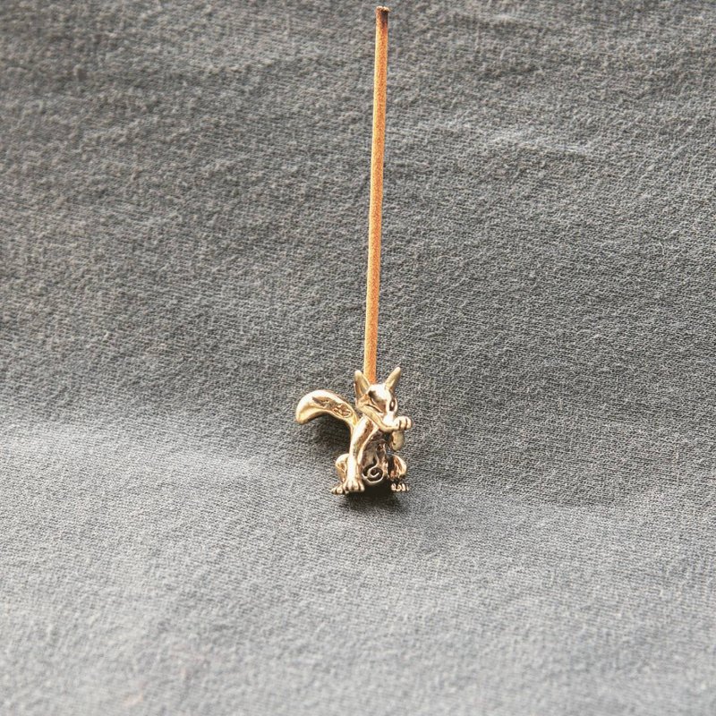 Good you little fox 2mm incense holder - Other - Copper & Brass Gold