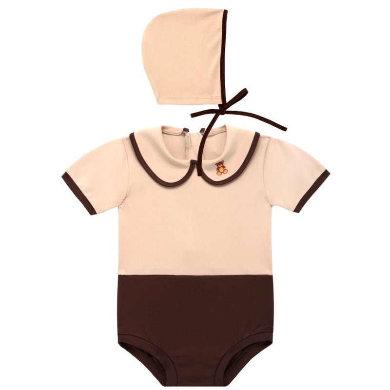 I SEA U Swimsuit Chocolate mousse - 嬰兒/兒童泳衣 - 聚酯纖維 多色