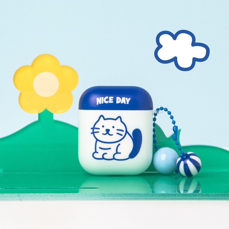 AUG8 STORE 乖貓貓 AirPods 耳機殼保護殼 霧面軟殼 - AirPods/耳機保護套 - 塑膠 