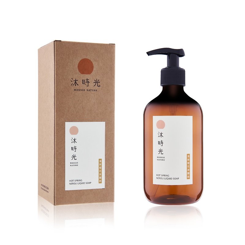 Hot Spring Orange Blossom Mousse Soap|Dry/Medium/Mixed Skin|Bath Cleansing Hand Wash|Liquid Handmade Soap - Soap - Plants & Flowers 
