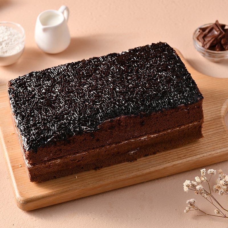 【Heracake】Black Forest Long Cake (2pcs/group) - Cake & Desserts - Fresh Ingredients 