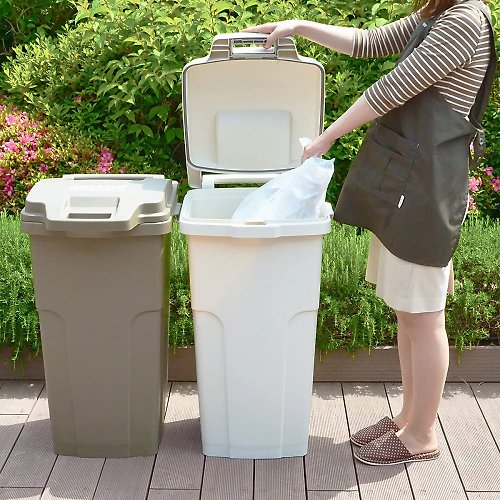 日本RISU 日本RISU GREEN戶外機能型連結式大容量垃圾桶 70L