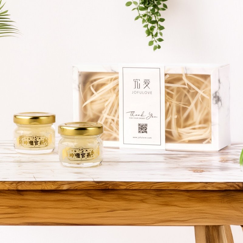 玲瓏官燕即食燕窩禮盒(27g*2)|一口盞輕養隨行 即開即補 送禮首選 - 養生/保健食品/飲品 - 玻璃 透明