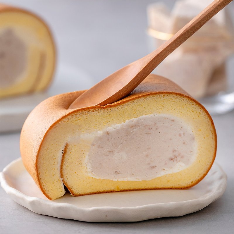 黃金蜂蜜芋泥捲 大甲芋頭 蜂蜜蛋糕 唐緹Tartine - 蛋糕/甜點 - 新鮮食材 紫色