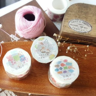 Fairy hand-painted paper tape group (3 volumes 1 group)