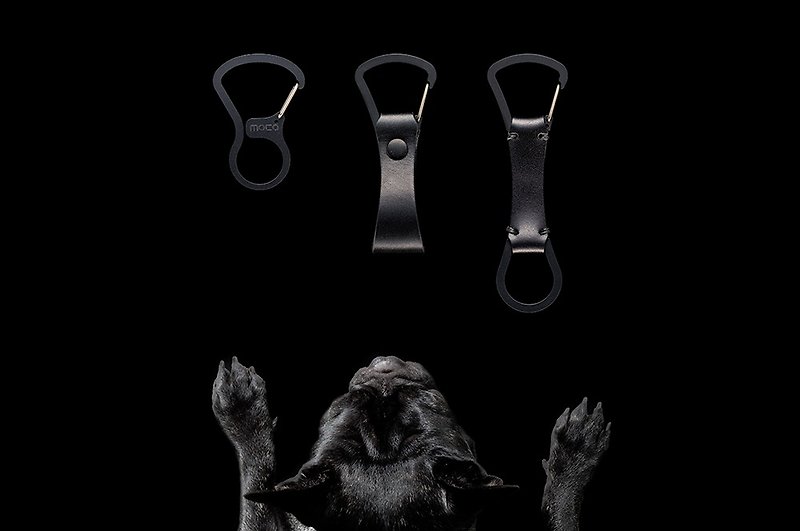 All Black Key Series - 鑰匙圈/鑰匙包 - 其他金屬 黑色