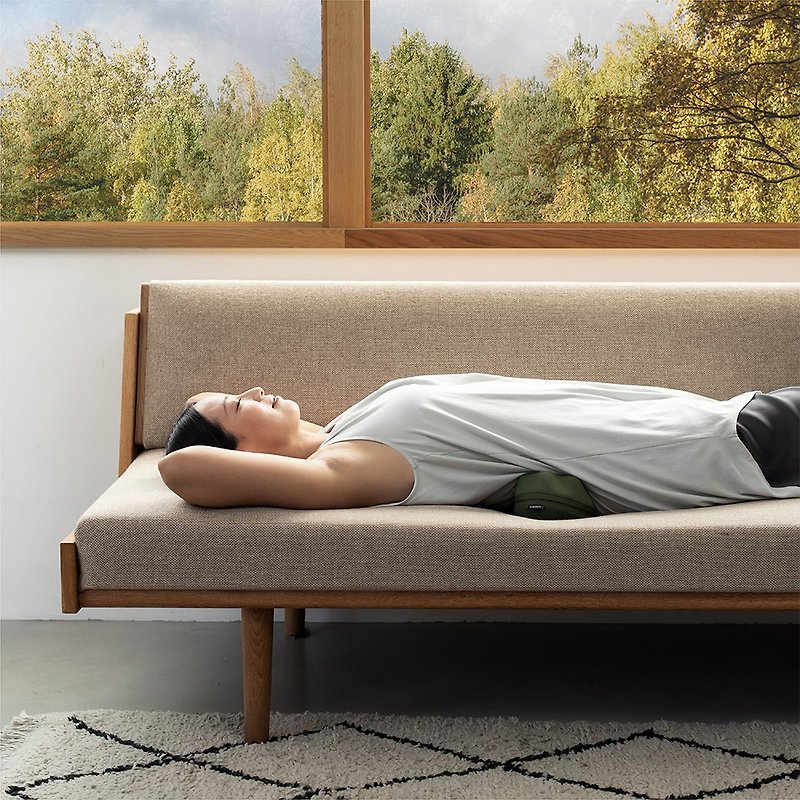 【&MEDICAL】High Elastic Waist Shiatsu Relaxing Pillow - Fitness Equipment - Polyester Green