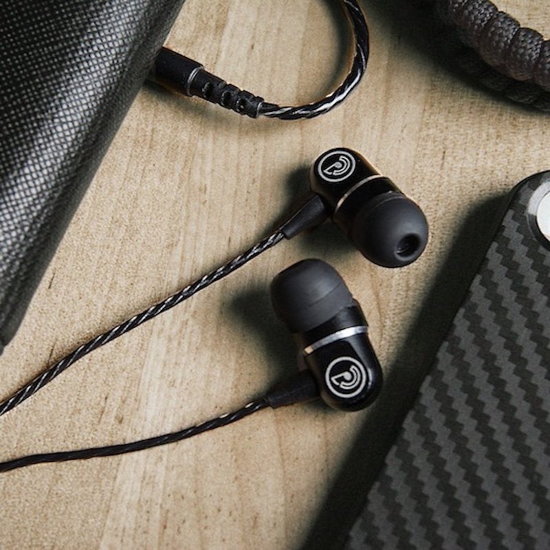 Tia-One Headphones-heavy bass reproduction and pop vocal optimization - Headphones & Earbuds - Plastic Black