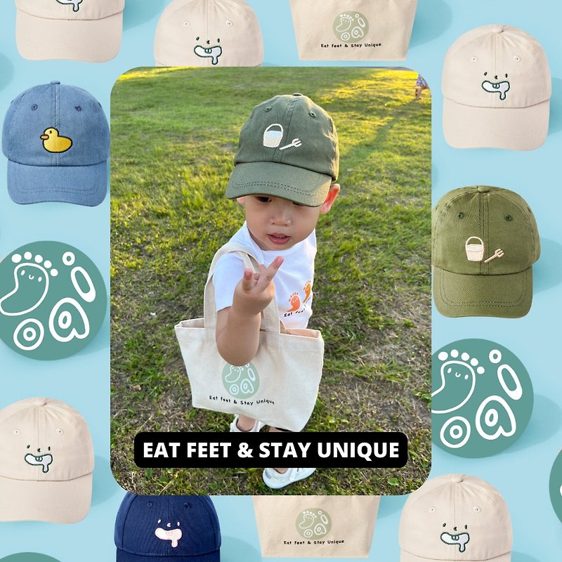 Vintage Hat for Infant / Design for Infant - Baby Hats & Headbands - Cotton & Hemp Multicolor