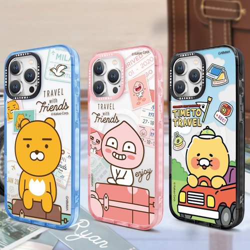 永橙.GARMMA-三麗鷗/吉伊卡哇/貓福珊迪/蠟筆小新正式授權商 GARMMA KAKAO FRIENDS iPhone 16系列 磁吸款保護殼