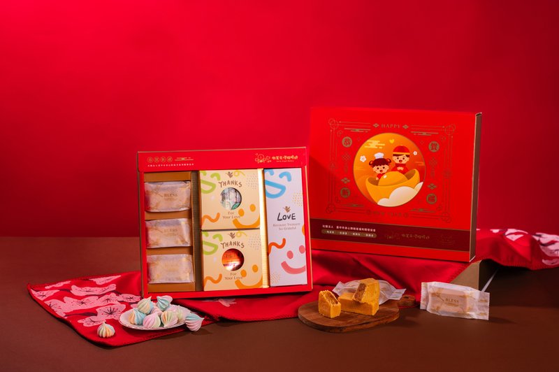 【新春限定】金馬迎福禮盒 - 蛋糕/甜點 - 紙 