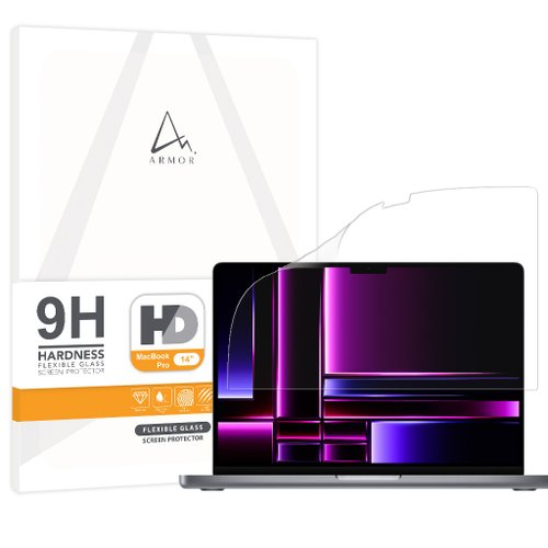 ARMOR ARMOR MacBook Pro 14 / 16 軟性玻璃9H 高畫質螢幕保護貼