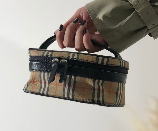 日本直送 名牌中古包 】BURBERRY バーバリー クラシックチェック