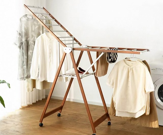 Clothes Dryer Japanese Drying Rack Japanese Frost Mountain Wooden