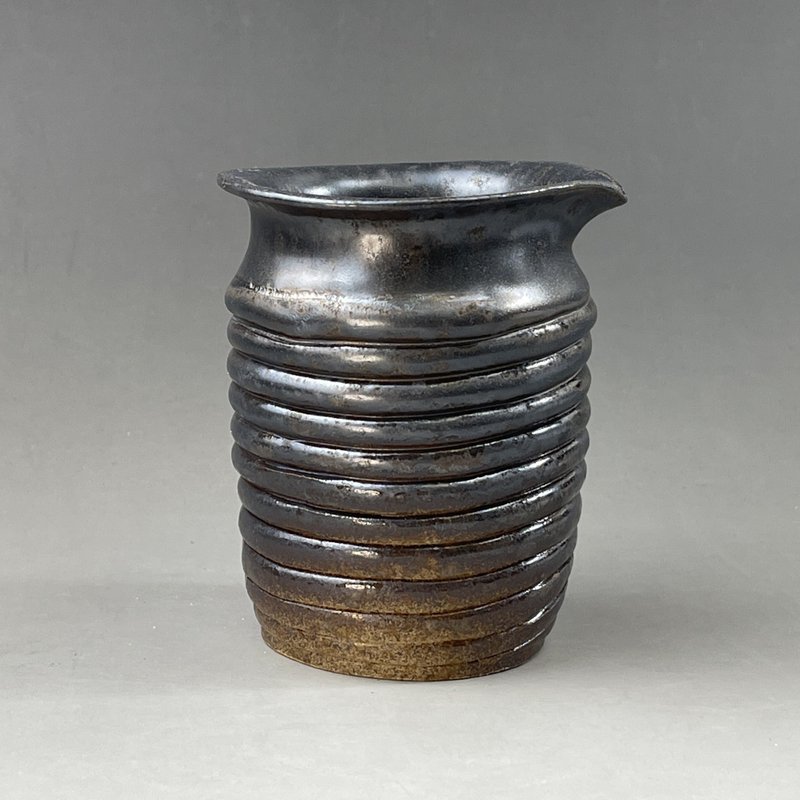 台灣【花器茶海】陶藝手作釉變024 - 茶壺/茶杯/茶具 - 陶 咖啡色