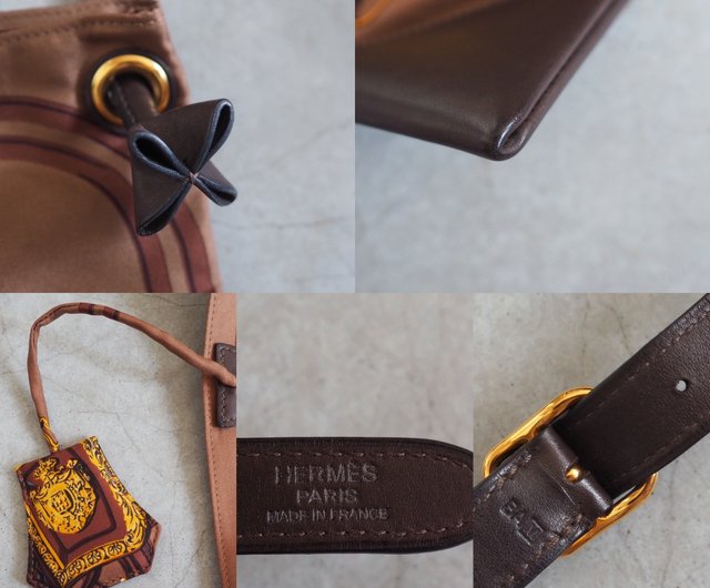 HERMES シルキーシティ PM ショルダーバッグ エルメス スカーフ