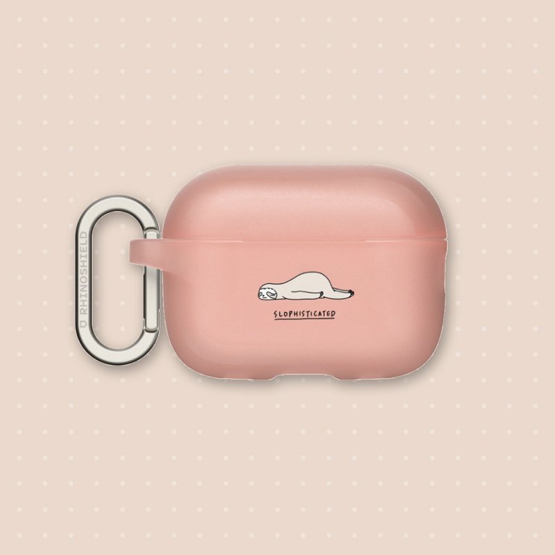 Airpods系列 防摔保護殼(含扣環)∣ilovedoodle系列/樹懶 - AirPods/耳機保護套 - 塑膠 多色
