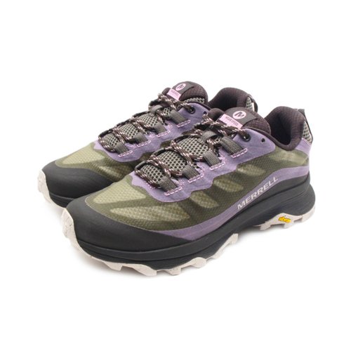 米蘭皮鞋Milano MERRELL MOAB SPEED 郊山登山健行鞋 女鞋-綠紫(另有黑紫)