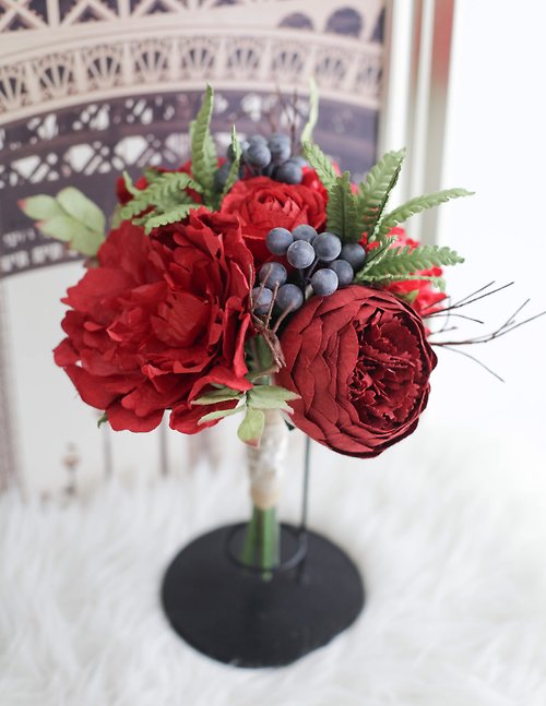 posieflowers POISON APPLE | Handmade Mini Flower Bouquet