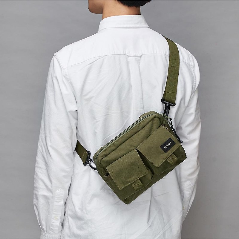 bitplay Light Travel Bag Crossbody Bag - Messenger Bags & Sling Bags - Polyester Black