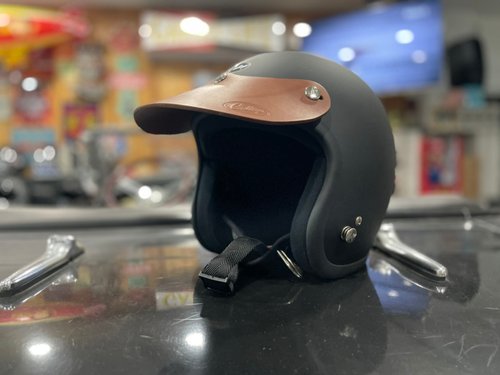 Gallop Kustom Kulture GALLOP 義大利植鞣革 手工真皮帽簷 咖啡色