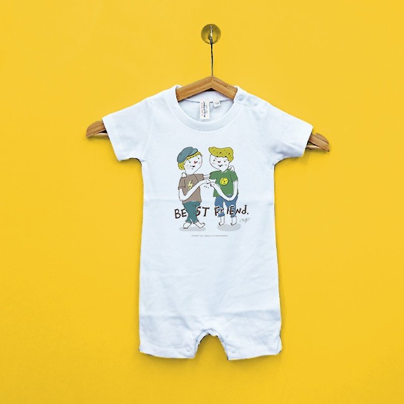 Best friend baby day United States United Athle cotton soft sense of short-sleeved package fart clothing - Other - Cotton & Hemp 