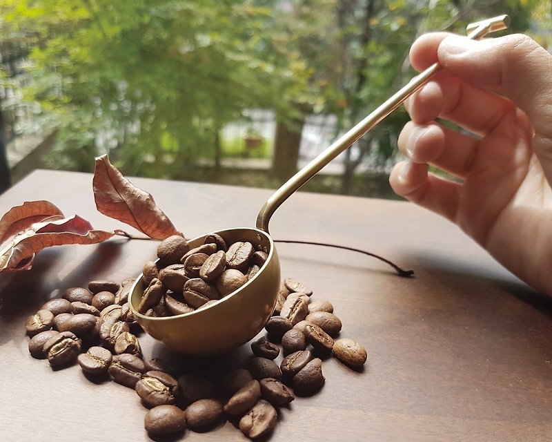 舀一勺清晨香-23號   咖啡豆匙 /Ag No. 110 - 咖啡壺/咖啡周邊 - 銅/黃銅 咖啡色